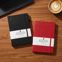 Libreta de Cuero con Logotipo Personalizado de Fábrica OEM, Diario de Lujo con Cubierta de Cuero PU A5 y Cierre Magnético, para Regalo Ejecutivo Empresarial