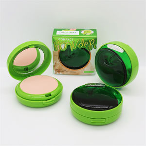 Logo personalizzato polvere compatta polvere naturale pressata Texture setosa olio di controllo acqua resistente al sudore correttore fondotinta - Product Image 5