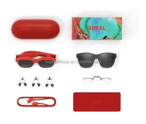 Gafas XREAL Air 2 AR, pantalla portátil de hasta 330 "con comodidad durante todo el día, 72g 120Hz 1080P, gafas inteligentes para el mejor TV/proyector