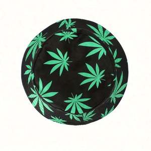 Nouveau chapeau de pêcheur imprimé double face, visière pare-soleil, style personnalisé, chapeaux seau tendance pour hommes et femmes - Product Image 3