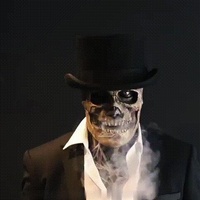 Masques de fête d'Halloween en peluche en latex effrayants et amusants de fabricant, masques de crâne pour Noël, ciblés et en stock