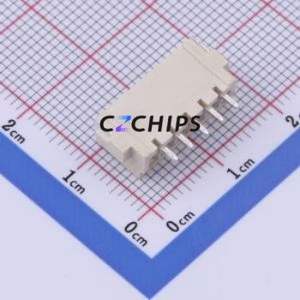 WAFER-HA2.54-5PWB Wire-to-Board Pin Header SMD,P=2.5mm,Horizontal Mount Connector 1x5P 2.5mm Horizontal Mount XHB - Product Image 2