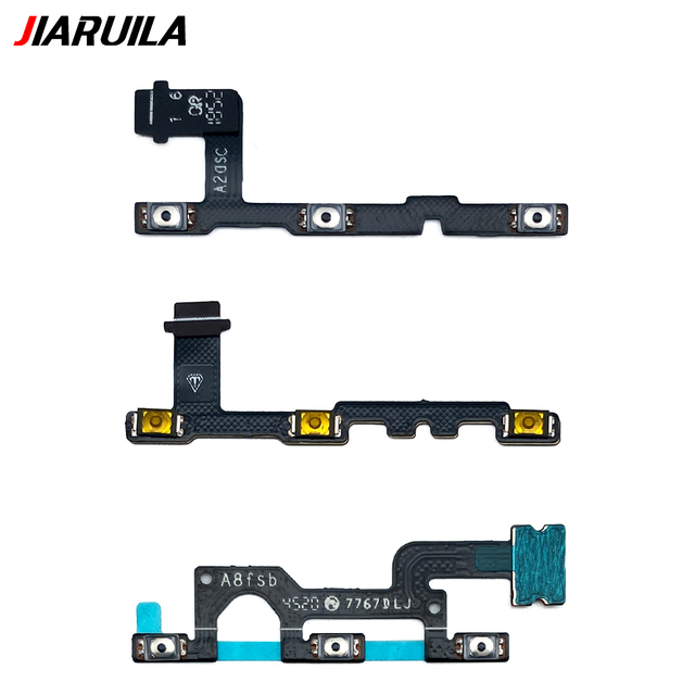 Mobile Phone for Moto G4 Play Plus G5 Plus G5S G6 G8 Power on / Off Switch & Volume Button Flex Cable Replacement Phone Parts