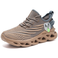 Chaussures de sport de course pour hommes, taille 50, personnalisables avec logo, ultra-légères, amortissantes, pour le fitness et le quotidien, vente en gros