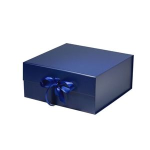 Caja de Regalo Elegante y Lujosa con Cinta para Navidad y San Valentín, Venta Directa al por Mayor, Tarjeta Pequeña, Imán Grande, Laminación Mate - Product Image 5