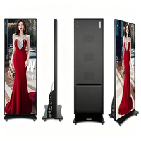 Écran LED intérieur P1.53 P2 P1.86 P2, affichage miroir, signalétique LED pour magasin de détail, publicité commerciale, panneau vidéo