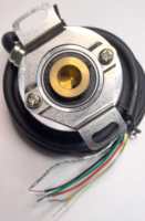 Capteur numérique optique à encodeur rotatif, arbre de 6 mm, personnalisable, 5-24 V CC, 10000 tr/min, communication RS485, modèle NPN à collecteur ouvert 38H8