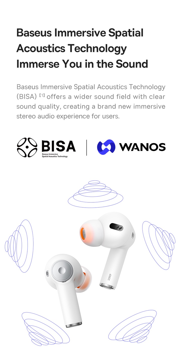 Tai nghe Baseus Bowie EX True Wireless Earphones