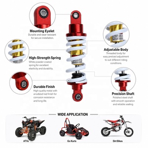 Amortisseur arrière 240 mm étanche avec ressort hélicoïdal – <span class=keywords><strong>Pièces</strong></span> de rechange pour motos, buggies, vélos de route, motos tout-terrain et karts - Product Image 5