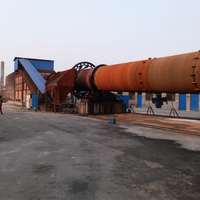 Nouveau Four Rotatif Honeke 2.0*45m pour la Calcination du Ciment, du Clinker, du Chaux, la Torréfaction de Minerai d'Or, le Séchage des Boues, avec Boîte de Vitesses, pour Usine de Ciment, 37000W