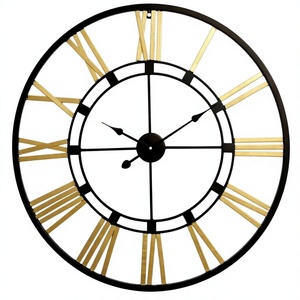 Reloj de Pared Metálico Moderno Clásico, Digital, Mecánico, Silencioso, Luminoso, con Diseño Impermeable y Patrón de Naturaleza Muerta, para Colgar en la Sala de Estar - Product Image 2