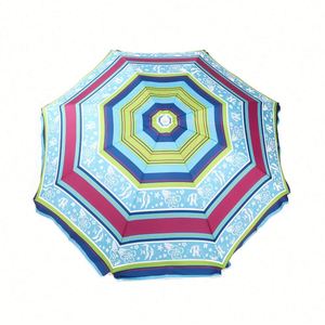 Sombrilla de Playa Portátil de 7.5' con Anclaje para Arena, Protección UV, con Barra Inclinable y Bolsa de Transporte, Ideal para Exteriores y Playa - Product Image 4