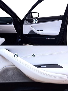Para BMW M3 Fundas de asientos delanteros M5 Asientos delanteros y traseros Cuero y material de fibra de carbono Tipo de piezas de asiento - Product Image 3