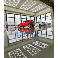 Vente en gros OEM haute efficacité bricolage assemblage Hexagonal pour la décoration de voiture néons