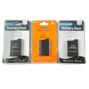 Upgraded Version replacement battery for psp 3000 psp battery 1000 cover psp digital batteries