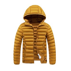Veste d'extérieur <span class=keywords><strong>chaude</strong></span> personnalisée en gros d'usine vestes d'hiver en duvet rembourrées bouffantes pour hommes - Product Image 3