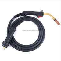 24KD Torche de soudage 3M MIG 250A MAG Pistolet de soudage pour machine à souder MIG MAG Refroidi par air Euro Connecteur 3m Longueur