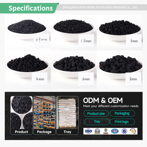 Granulés de charbon actif extrudé en colonne de 3mm 4mm pour la purification des odeurs <span class=keywords><strong>d</strong></span>'<span class=keywords><strong>air</strong></span> et l'utilisation dans les additifs pétroliers <span class=keywords><strong>Prix</strong></span> par tonne - Product Image 4