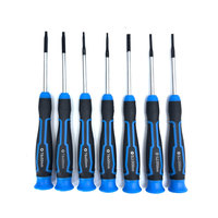 Mini tournevis magnétique de précision 50 mm, coloré, avec poignée ergonomique pour petits kits de réparation, montres, ordinateurs portables, travaux de bricolage, avec capuchon rotatif