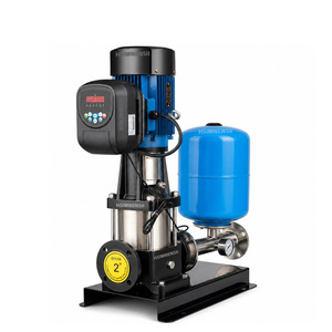 Pompe à eau centrifuge verticale en acier inoxydable, pompe de surpression multi-étages haute performance pour applications industrielles - Product Image 1