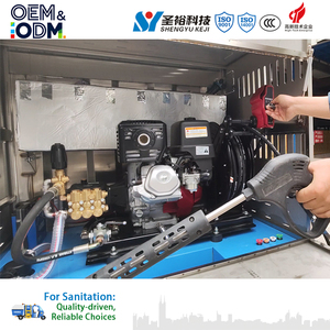 دراجة ثلاثية العجلات للغسيل بالضغط العالي - لتنظيف المجتمعات والعقارات والطرق - Product Image 4