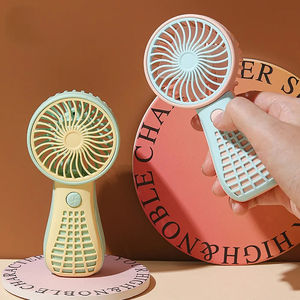 Vente flash, prix bas, nouveautés, ventilateur de table portable, rechargeable, mini ventilateur à main - Product Image 5