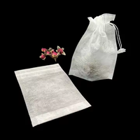 Sachet de thé vide en fibre de maïs jetable Sachets de thé en vrac résistants à la chaleur de qualité alimentaire écologiques