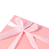 Boîte cadeau en carton rigide personnalisée, couleur unie, emballage en carton de luxe avec impression de logo