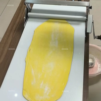 Machine à pâte à feuille manuelle de petite taille pour la maison, pour baklava, croissants, pâtes, pâte feuilletée