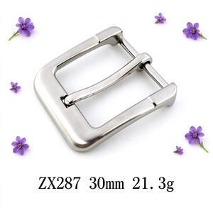 Brushed Silver Roller Zinc Alloy Pin <b>Buckle</b> 30mm Heavy Duty Adjustable Fastener For Outdoor Tactical Strap Work <b>Belt</b> Prats - Product Image 5