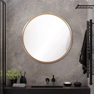 Factory Price Iron Frame Decorative Round <b>Wall</b> Mounted Mirror for Selling - Product Image 2