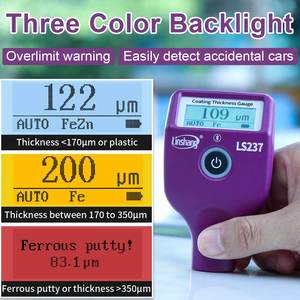 Medidor de espesor de recubrimiento LS237 de fábrica Real, medidor de pintura recargable, medidor de espesor de recubrimiento Digital para vehículos - Product Image 4