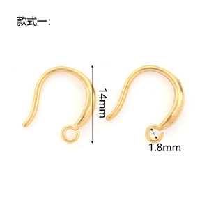 Ganchos de acero inoxidable en forma de lágrima, ajustables, de alambre suave, para la fabricación de pendientes y accesorios de joyería. - Product Image 3