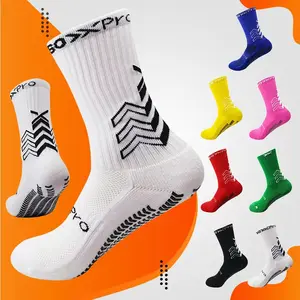 Индивидуальные спортивные модные футбольные дизайнерские Нескользящие мужские футбольные носки с логотипом под заказ
