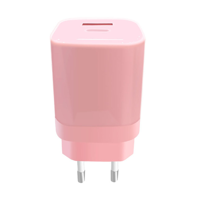 35W Dual Port USB-C & USB-A PD 3.0 Wall Charger with EU Plug Fast Charging Adapter for iPad OEM ODM Available