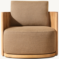 Terrassen möbel Set Sofas Outdoor RH Sofa Set Sofa Hotel möbel Möbel Teakholz Holz Sessel Modernes Gartens ofa
