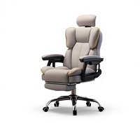 Chaise de jeu ergonomique en cuir synthétique avec logo personnalisé, chaise de bureau pour jeux PC, repose-pieds réglable pour ordinateur, Silla Gamer