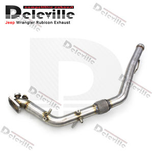 Tubo de escape OBM para <span class=keywords><strong>Jeep</strong></span> Wrangler <span class=keywords><strong>Rubicon</strong></span> JL 2,0 T 2018-2020, <span class=keywords><strong>accesorios</strong></span>, tubo de escape delantero de acero inoxidable, fábrica - Product Image 6