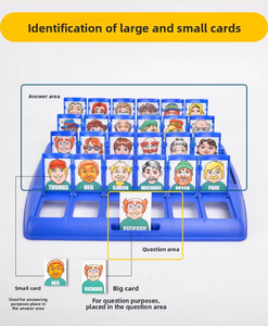 Giáo Dục nóng bán tương tác trò chơi máy tính để bàn đoán cho người tôi là đồ chơi thẻ tương tác cha-con - Product Image 4