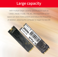 سرعة عالية M.2 SATA SSD our GB-1 داخلية للكمبيوتر المحمول/الكمبيوتر الشخصي مع + + قراءة + + + كتابة وصدفة معدنية