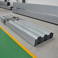 Dalles de plancher en acier galvanisé YX38-152-914 pour projets de mezzanines, matériaux de construction métalliques d'origine usine