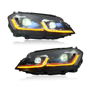 Conjunto de <span class=keywords><strong>Faros</strong></span> LED de Larga Duración con DRL Integrado y Señal de Giro para Volkswagen <span class=keywords><strong>Golf</strong></span> 7/7.5, Mejora la Visibilidad al Conducir - Product Image 3