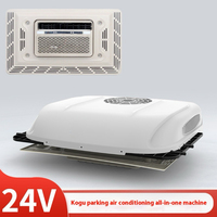 Système de climatisation 12V 24V pour caravane, camping-car et tracteur, avec compresseur scroll, réfrigérant R134a, capacité de refroidissement 1800-2100W, climatiseur de stationnement