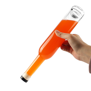 Botella de Vidrio Transparente Cilíndrica Delgada al por Mayor de 200 ml, <span class=keywords><strong>375</strong></span> ml, 500 ml con Corcho para Vino Helado y Agua con Gas - Product Image 6