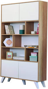 <span class=keywords><strong>Table</strong></span> d'étude de haute qualité <span class=keywords><strong>pour</strong></span> enfants, 3 étagères, lit double, tête de lit nordique, bibliothèque - Product Image 4