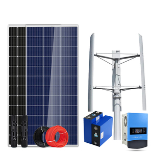 Système d'alimentation hybride éolien et solaire 2kW 3kW 8kW 6kW 20kW 5kW, directement de l'usine, système solaire hybride 2000W, système solaire hors réseau 2kW - Product Image 1