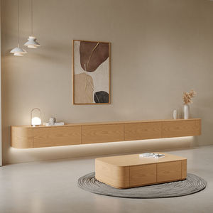 Fraxinus Mandshurica קיר רכוב טלוויזיה קבינט - Product Image 2