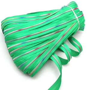 Nylon Zipper Factory Good Price 3# 5# 7# 8# 10# Custom Colorful Long Chain Roll Coil Nylon Zipper