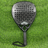 Conception de forme personnalisée paletas de pala en fibre de carbone de haute qualité raquette de padel en carbone 12 K raquette de tennis en carbone