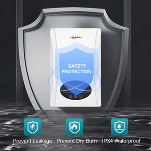 Calentador de agua eléctrico con control de pantalla táctil de carcasa de plástico de alta eficiencia de Tented Technology para hoteles, uso instantáneo completo - Product Image 3